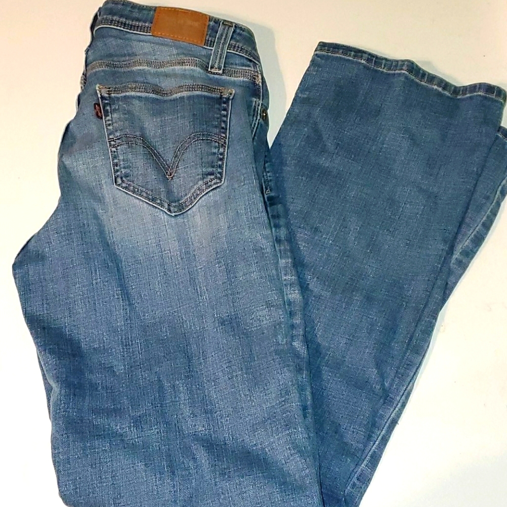 Levis women's 4 curvy 529 boot cut jeans